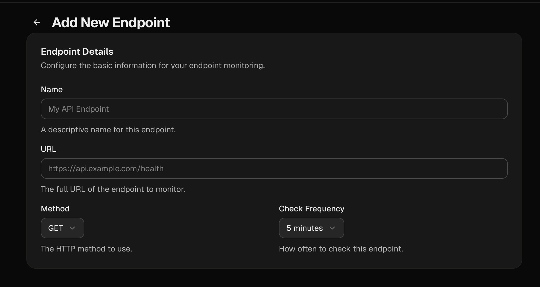 Step 1 - Add endpoint